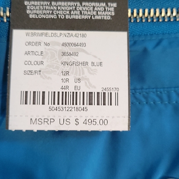 Excellent Used Condition Burberry Brit Jacket - Picture 8 of 9